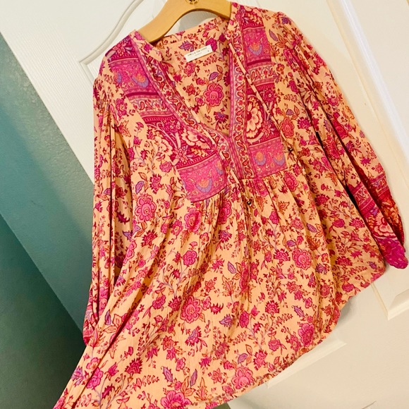 EUC Spell & the Gypsy Collective Blossom Folk Song Blouse - Picture 11 of 17